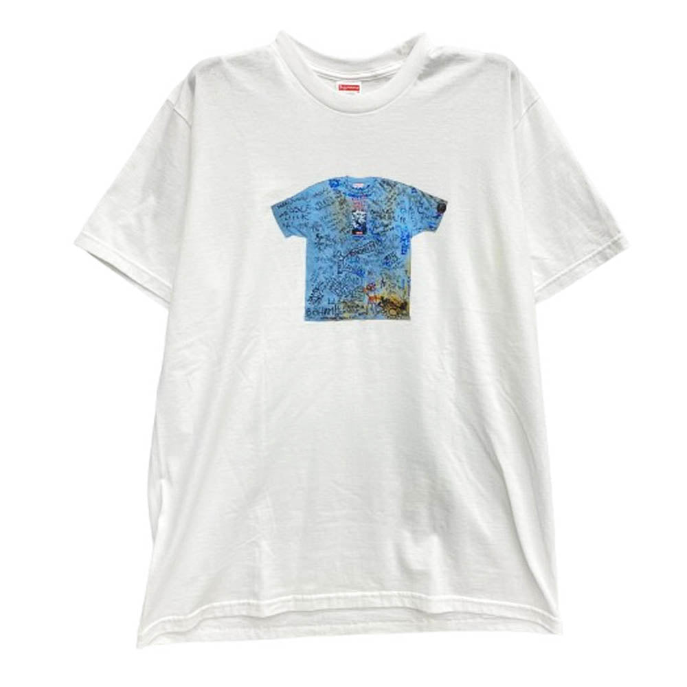 Supreme シュプリーム 24SS 30th Anniversary First Tee 30周年記念 Tシャツ ホワイト系 L【中古】
