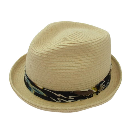 CRIMIE クライミー C1D3-CP04 サティスファクション アロハ ハット ベージュ系 S【中古】