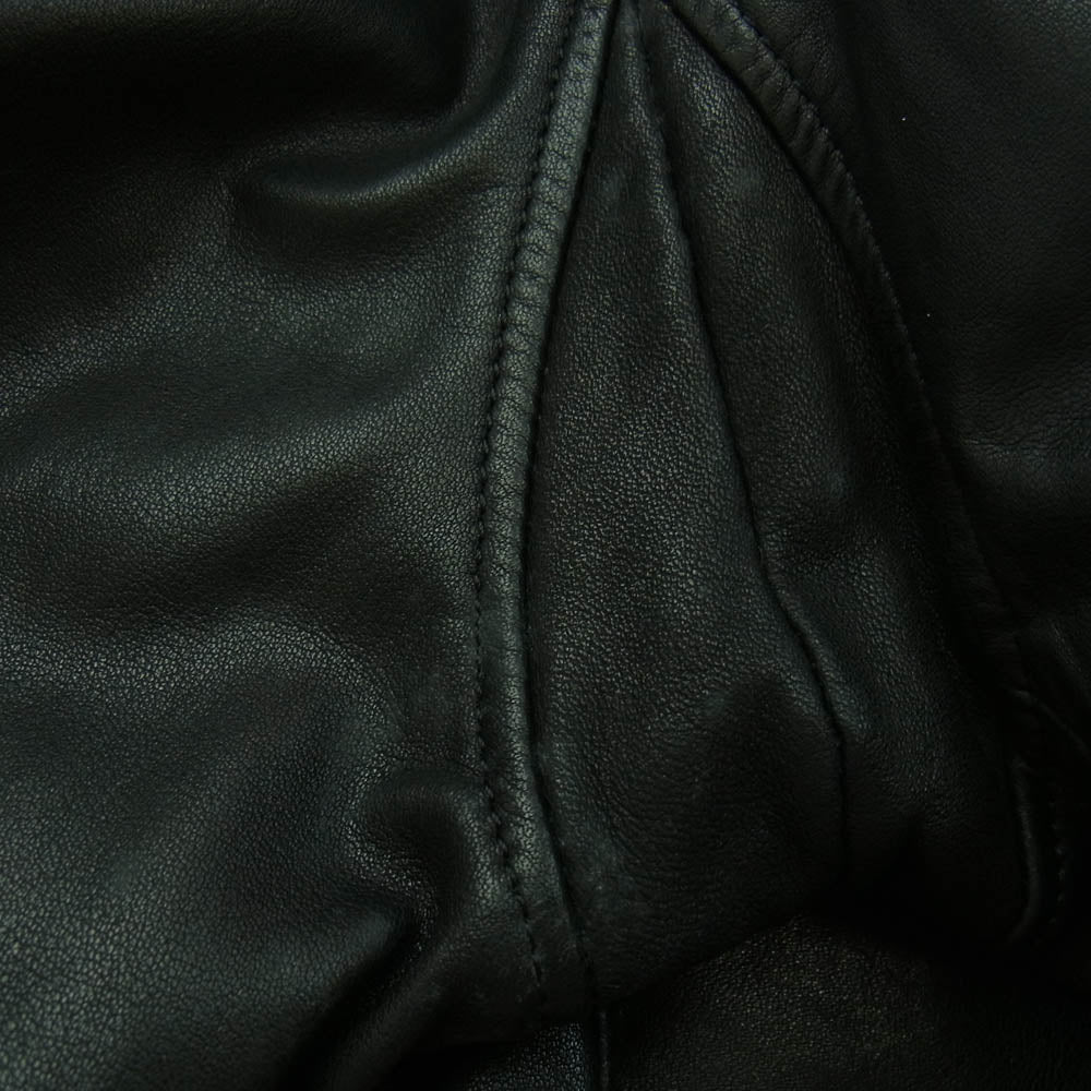 CRIMIE クライミー C0I5-OT01 G-1 レザー フライトジャケット ブラック系【中古】