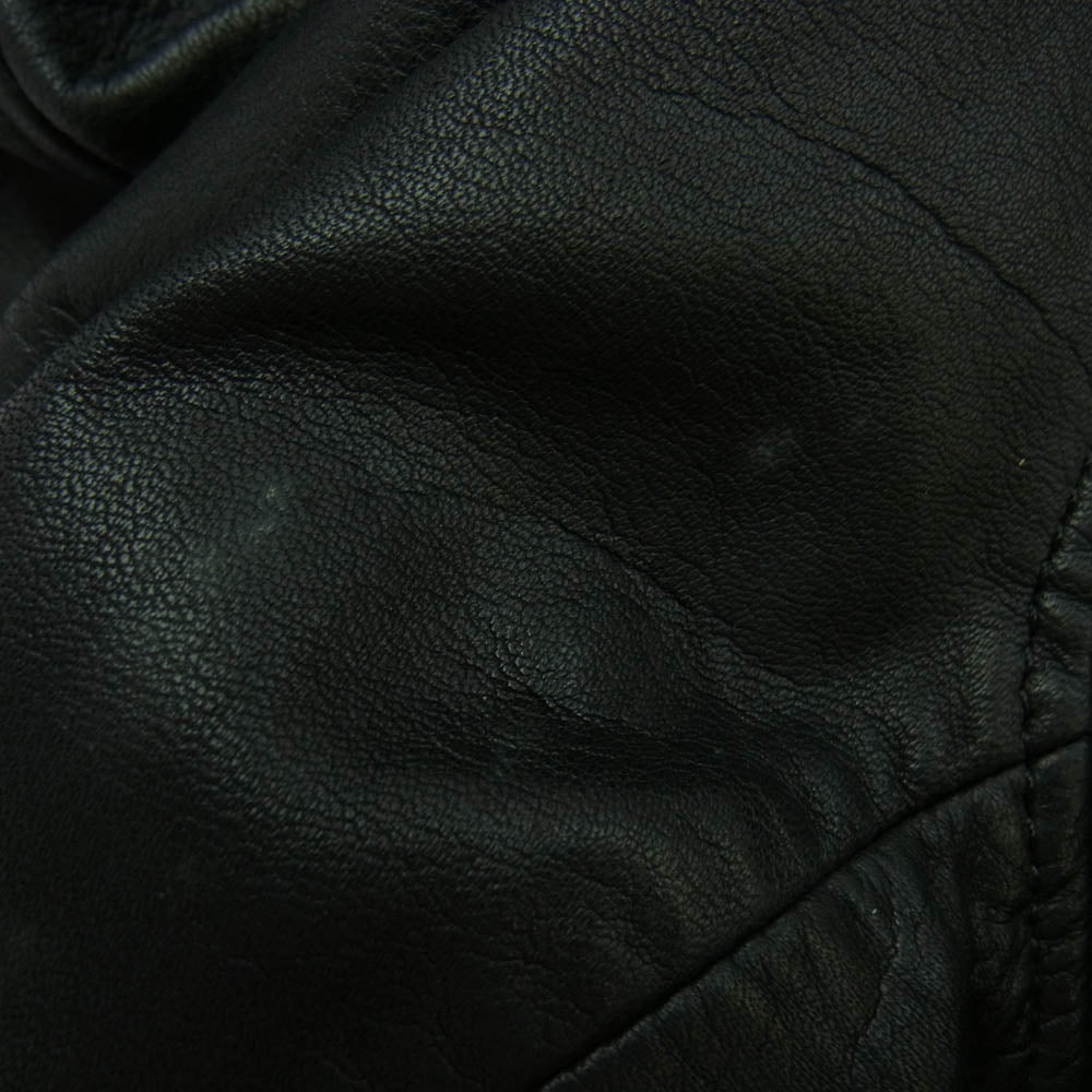 CRIMIE クライミー C0I5-OT01 G-1 レザー フライトジャケット ブラック系【中古】