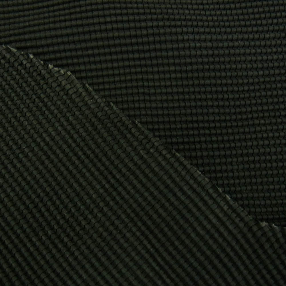 ISSEY MIYAKE イッセイミヤケ MI55FK105 me ミー プリーツ加工 ボトルネック 半袖 カットソー Tシャツ ブラック ブラック系【中古】