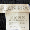 PLEATS PLEASE プリーツプリーズ イッセイミヤケ 7565052 プリーツ加工 ウエストゴム イージー パンツ ブラック系 3【中古】