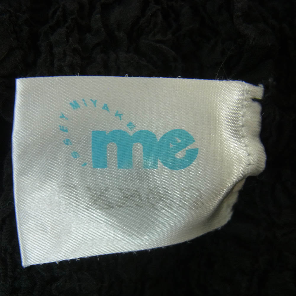 ISSEY MIYAKE イッセイミヤケ MI92FM129 カリフラワー 製品染め 半袖 シャツ トップス 日本製 ブラック系【中古】