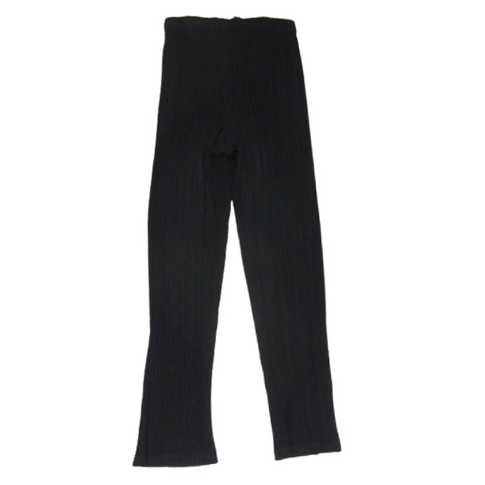 ISSEY MIYAKE イッセイミヤケ IF72FF207 FETTE プリーツ加工 イージー パンツ ブラック系 2【中古】