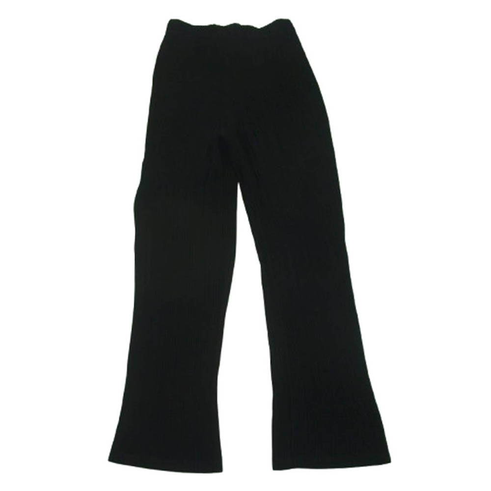 ISSEY MIYAKE イッセイミヤケ IF44FF711 FETTE プリーツ加工 厚手素材 イージー パンツ レディース ブラック系 02【中古】