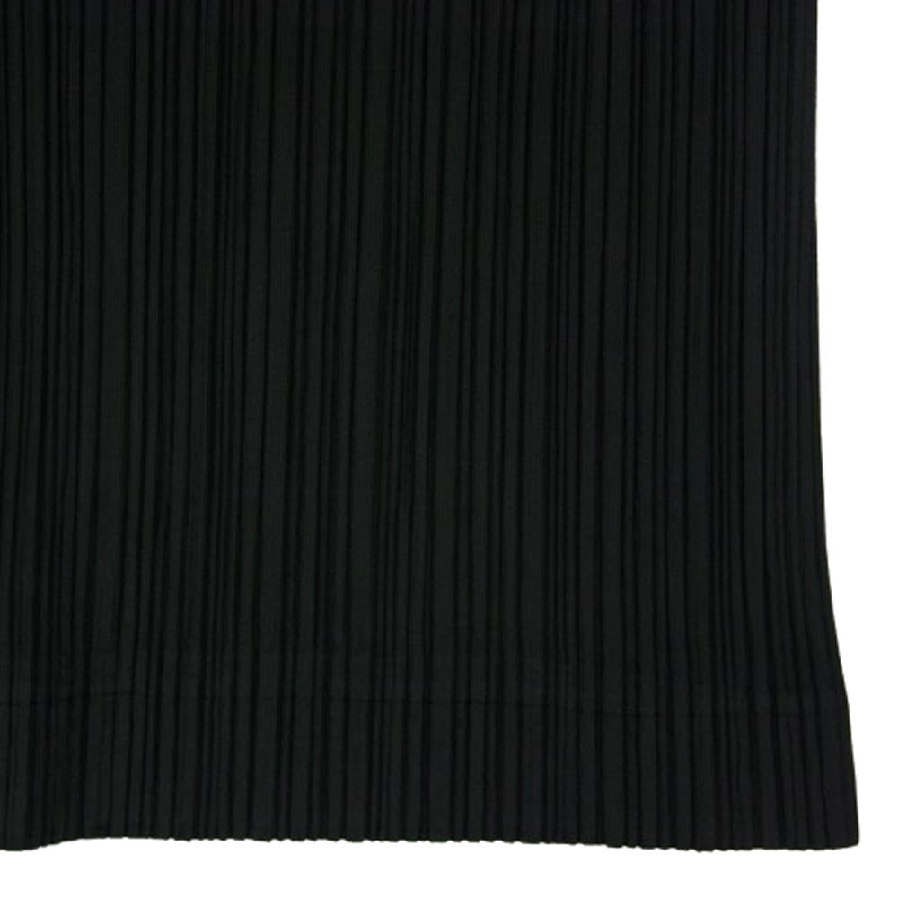PLEATS PLEASE プリーツプリーズ イッセイミヤケ PP01-JG425 プリーツ加工 ロング スカート ブラック系 5【中古】