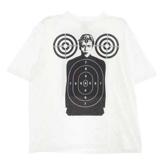 SAINT MICHAEL セントマイケル 23AW SM-A23-0000-C32 The Kid LAROI S/S TEE ザキッドラロイ プリント 半袖 Tシャツ ホワイト系 XL【新古品】【未使用】【中古】