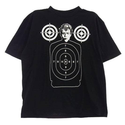 SAINT MICHAEL セントマイケル 23AW SM-A23-0000-C33 The Kid LAROI S/S TEE ザキッドラロイ プリント 半袖 Tシャツ ブラック系 XL【新古品】【未使用】【中古】