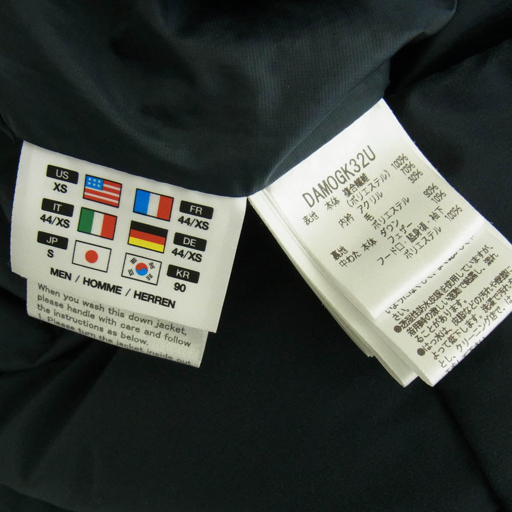 DESCENTE デサント DAMOGK32U 水沢ダウン ALLTERRAIN SHUTTLE シャトル ダウン ジャケット ダークネイビー系 S【中古】