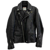 HYSTERIC GLAMOUR ヒステリックグラマー 0253LB05 × Lewis Leathers Ramones LIGHTNING ルイスレザー ラモーンズ ライトニング レザー ライダース ジャケット ブラック系 S【中古】