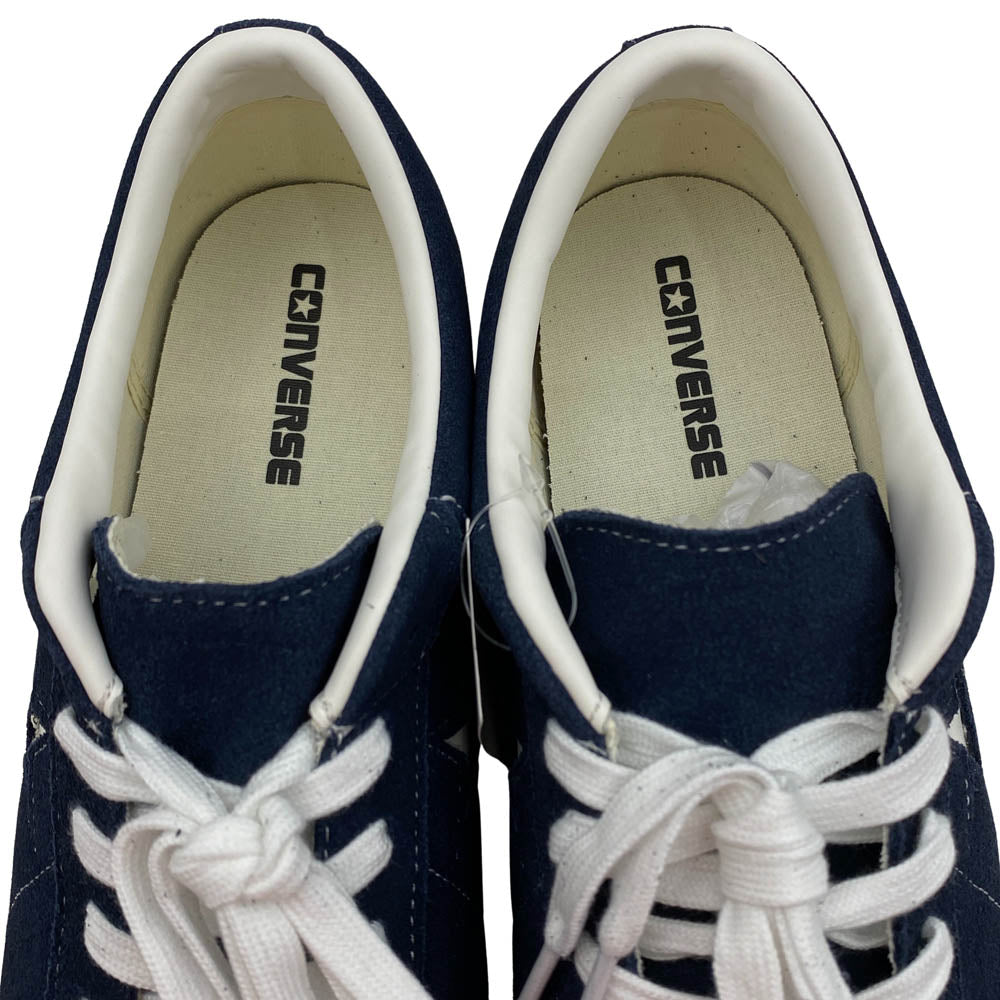 CONVERSE コンバース 35200862 ONE STAR SUEDE ワンスター スエード ローカット スニーカー ネイビー系 29.0cm【新古品】【未使用】【中古】