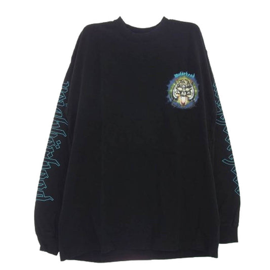 NEIGHBORHOOD ネイバーフッド 20AW 202PCMHN-LT01S × Motor Head モーターヘッド プリント ロングスリーブカットソー 長袖Tシャツ ブラック系 L【新古品】【未使用】【中古】