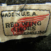 RED WING レッドウィング 8130 90's～00's USA製 刺繍羽タグアイリッシュセッター モックトゥ レザーブーツ ブラック系 9.5【中古】