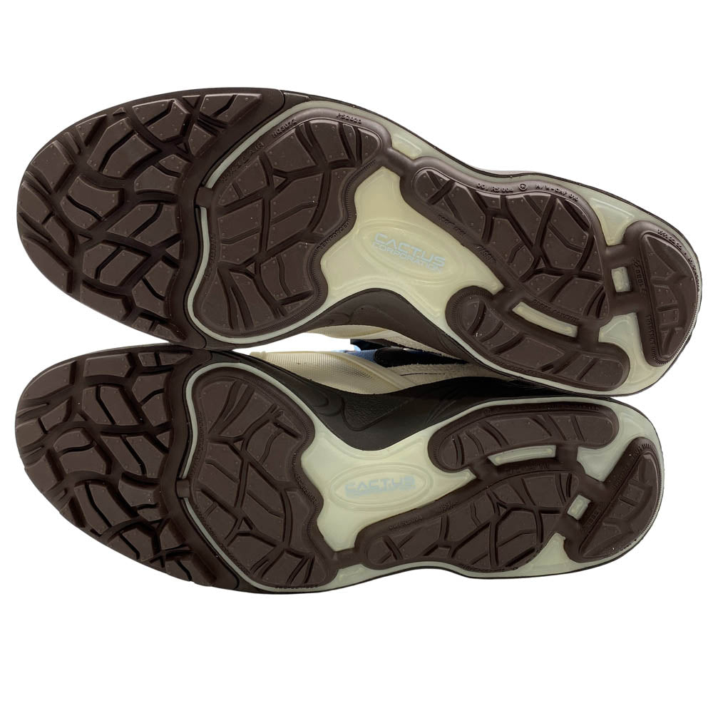 NIKE ナイキ 25SS HQ3072-400 × Travis Scott トラヴィススコット Zoom Field Jaxx Pale Ivory and Leche Blue ズームフィールドジャックス ペールアイボリー アンド レチェブルー スニーカー ブラウン系 ブルー系 27.5cm【新古品】【未使用】【中古】