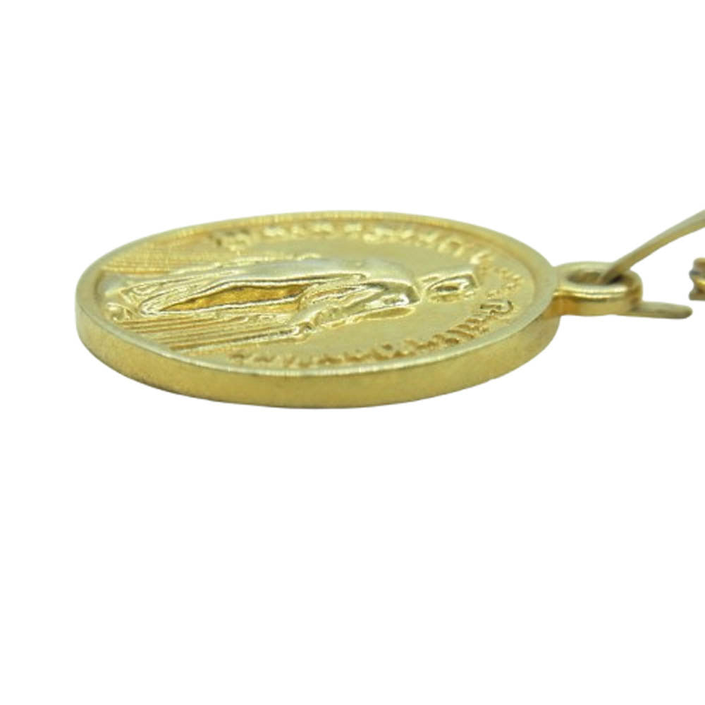 WACKO MARIA ワコマリア COIN NECKLACE コイン ネックレス シルバー925 ゴールドコーティング ゴールド系 60cm【中古】