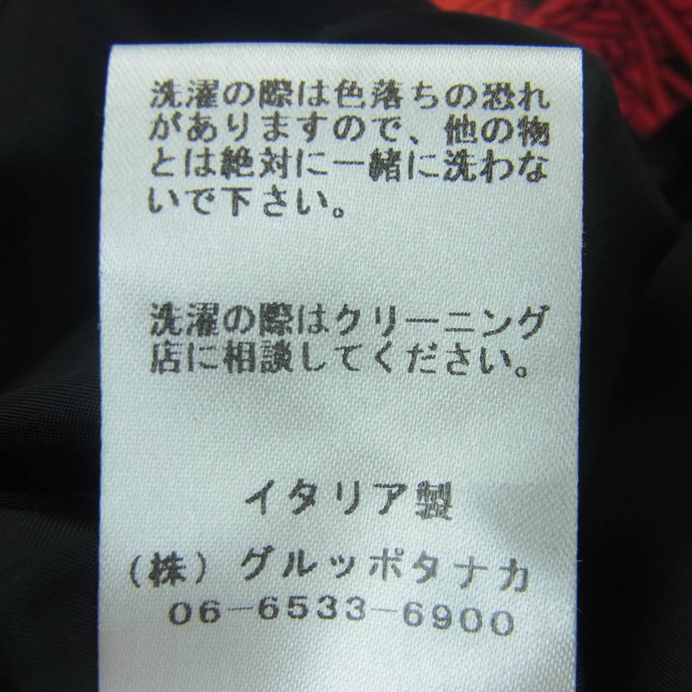 ヌメロヴェントゥーノ 19I-C035-5951 アネモネ 総柄 スカート イタリア製 ブラック系 レッド系 38【中古】
