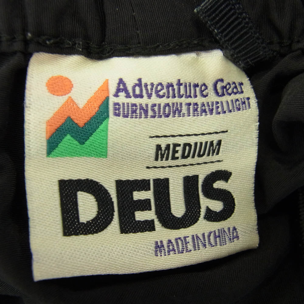 デウスエクスマキナ DMS222654A Board Shorts ナイロン ショーツ ハーフ ショート パンツ ブラック系 M【中古】