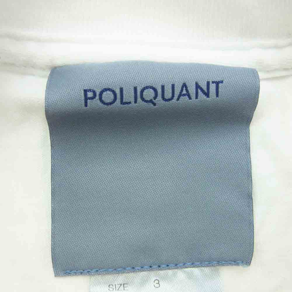 ポリクアント プリント 半袖 Tシャツ カットソー ホワイト系 3【中古】