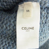 CELINE セリーヌ 2AD301200 ノルディック フェアアイル柄 ウール クルーネック ニット セーター ライトブルー系 M【新古品】【未使用】【中古】