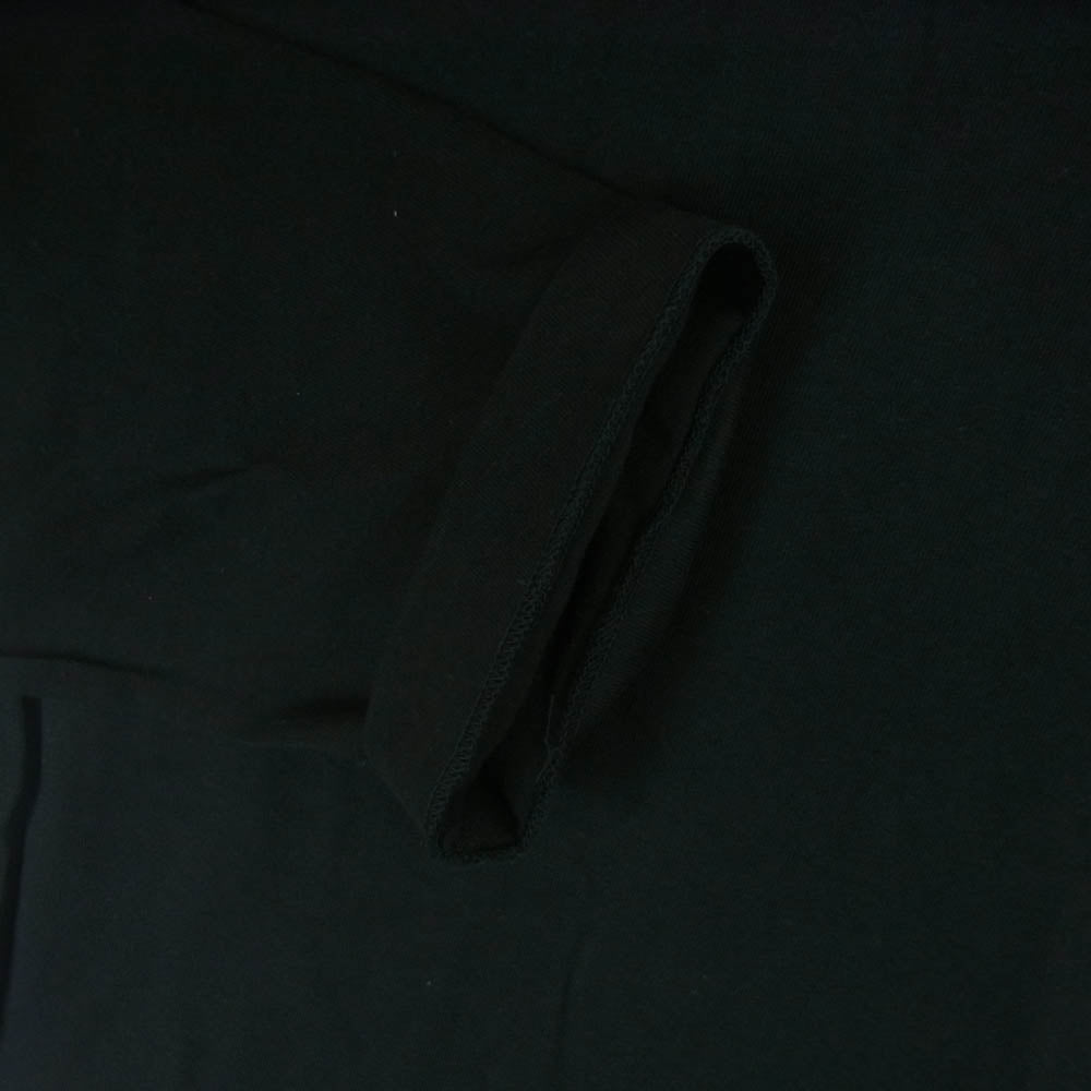 PLAY COMME des GARCONS プレイコムデギャルソン AX-T118 2024年モデル ハートロゴワッペン クルーネック 長袖 Tシャツ カットソー ブラック系 XXL【新古品】【未使用】【中古】