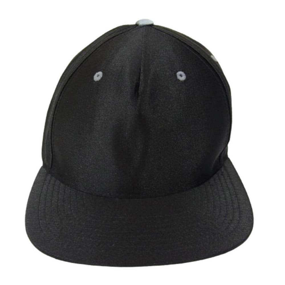 STUSSY ステューシー バックロゴ サテン キャップ 帽子 ブラック系