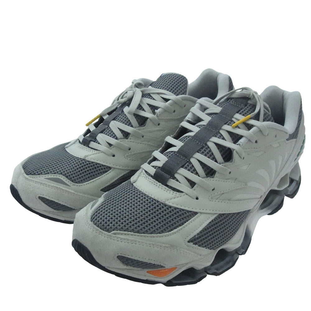 GRAPHPAPER グラフペーパー 20AW × Mizuno Wave Prophecy LS ミズノ ウェーブ プロフェシー スニーカー ライトグレー系 30cm【中古】