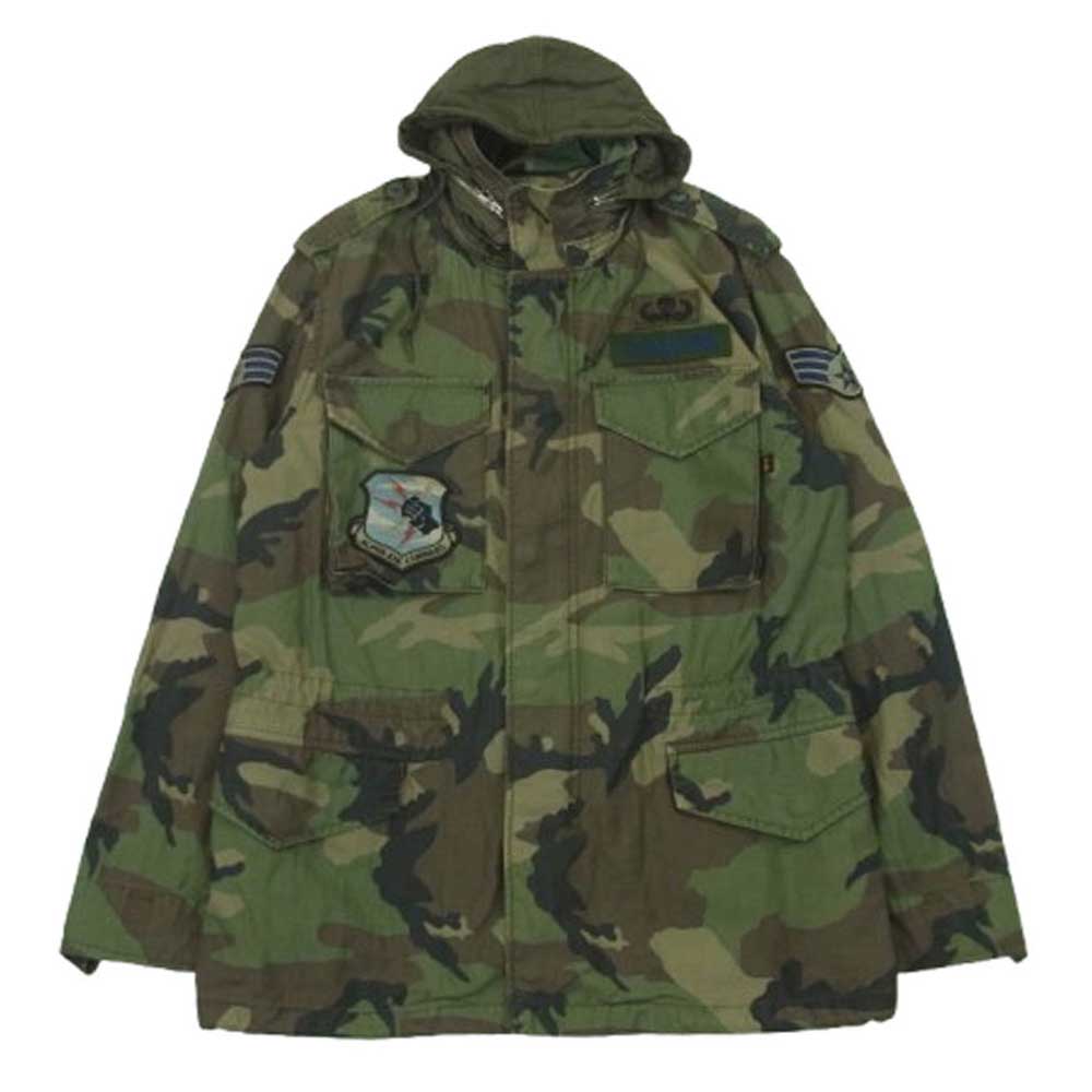 ALPHA アルファ TA1165-120 M65 FIELD JACKET フィールド ジャケット 中国製 グリーン系 ブラウン系 M【中古】
