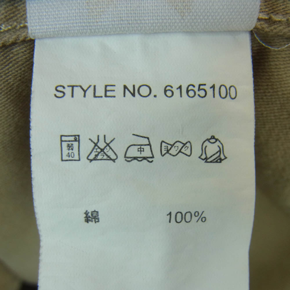 AVIREX アヴィレックス 6165100 カモ柄 ミリタリー 長袖 シャツ ジャケット コットン 中国製 カーキ系 M【中古】