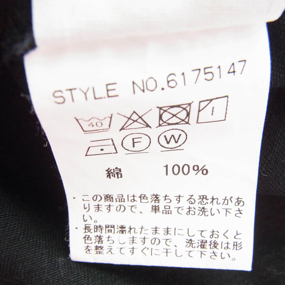 AVIREX アヴィレックス 6175147 スーベニア シャツ 刺繍 ミリタリー シャツ ブラック系 M【中古】