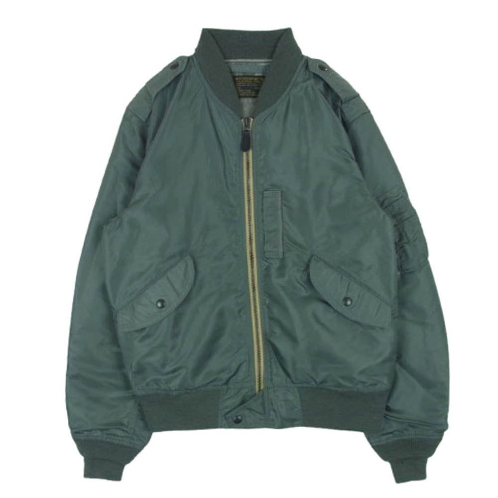 AVIREX アヴィレックス 6182216 L-2B VINTAGE ヴィンテージモデル フライト ジャケット 中国製 グリーン系 M【中古】