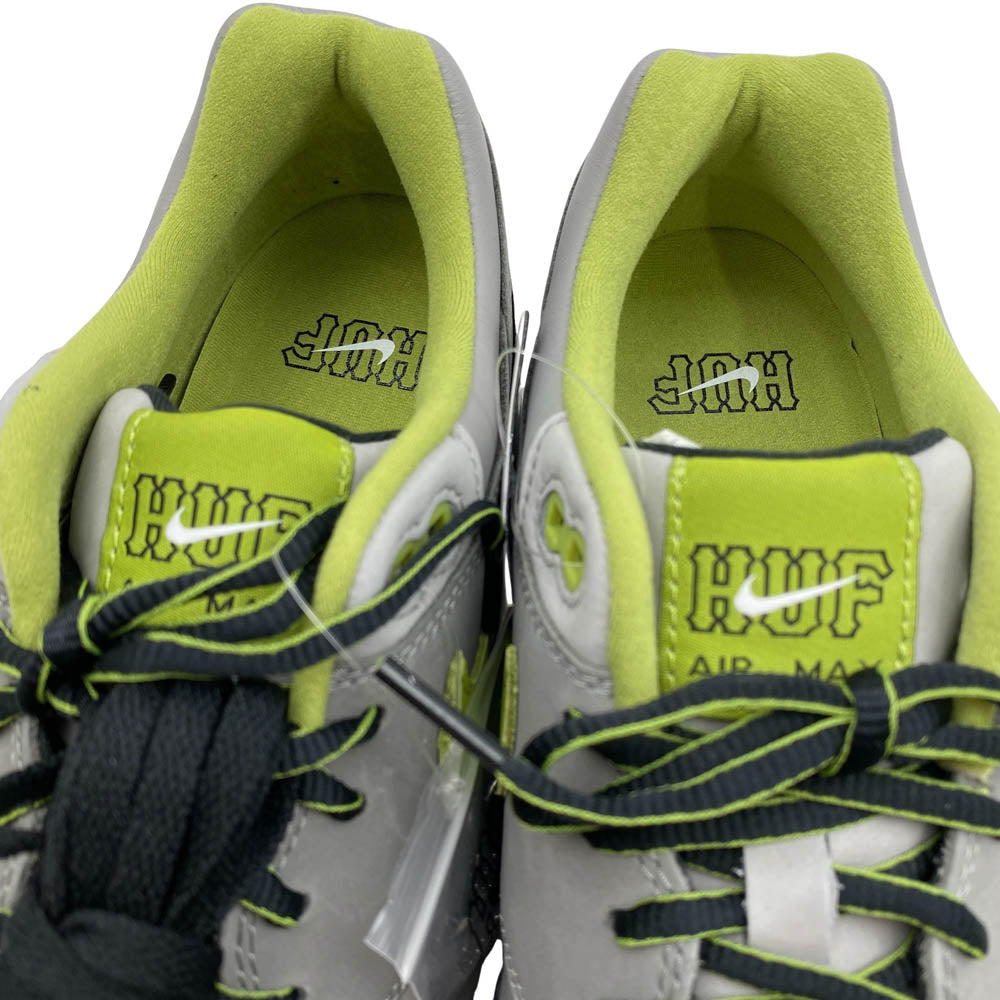NIKE ナイキ HF3713-002 HUF Air Max 1 Anthracite and Medium Grey ハフ エアマックスワン ローカット スニーカー グレー系 27.5cm【美品】【中古】