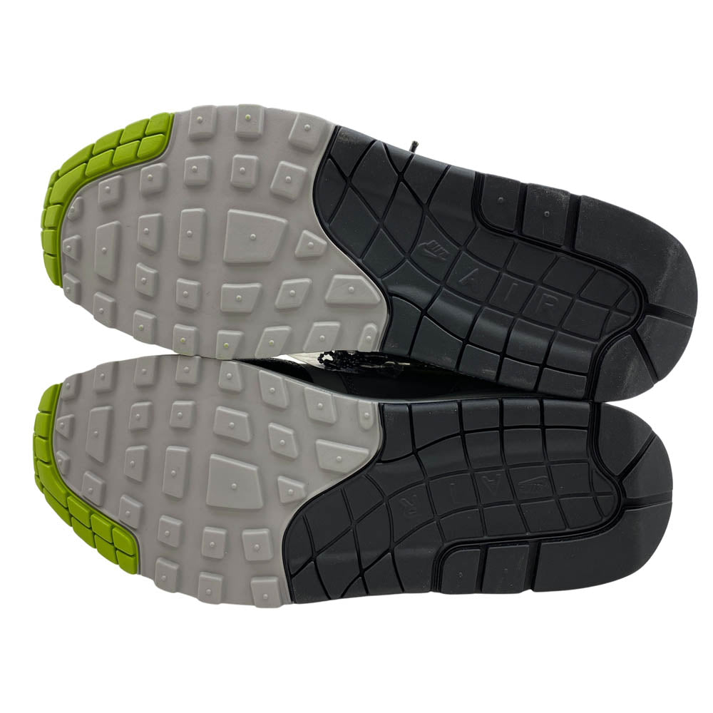 NIKE ナイキ HF3713-002 HUF Air Max 1 Anthracite and Medium Grey ハフ エアマックスワン ローカット スニーカー グレー系 27.5cm【美品】【中古】