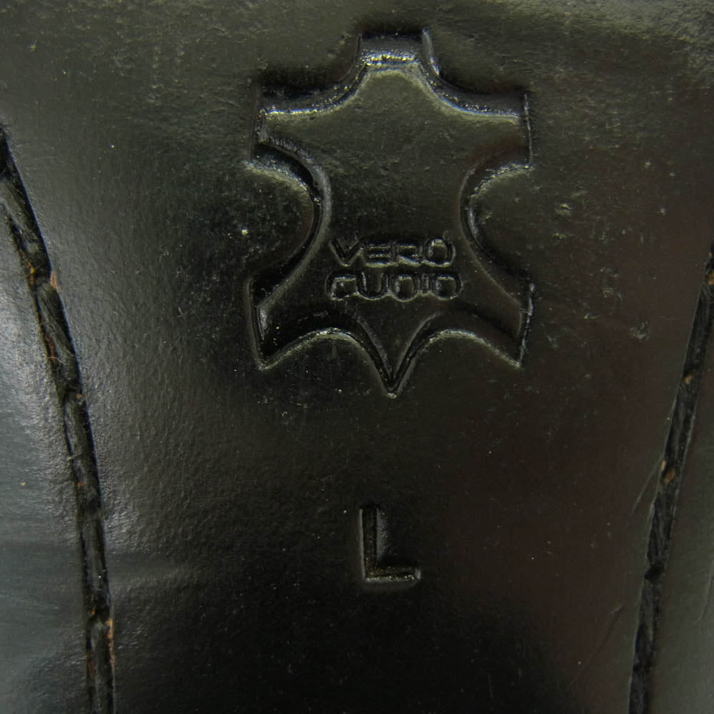 ガラアーベント スエードレザー サイドジップ ブーツ ホワイト系 L【中古】