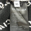 BALENCIAGA バレンシアガ 702952 T3233 オールオーバーロゴ クルーネック ニット ホワイト系 XS【中古】
