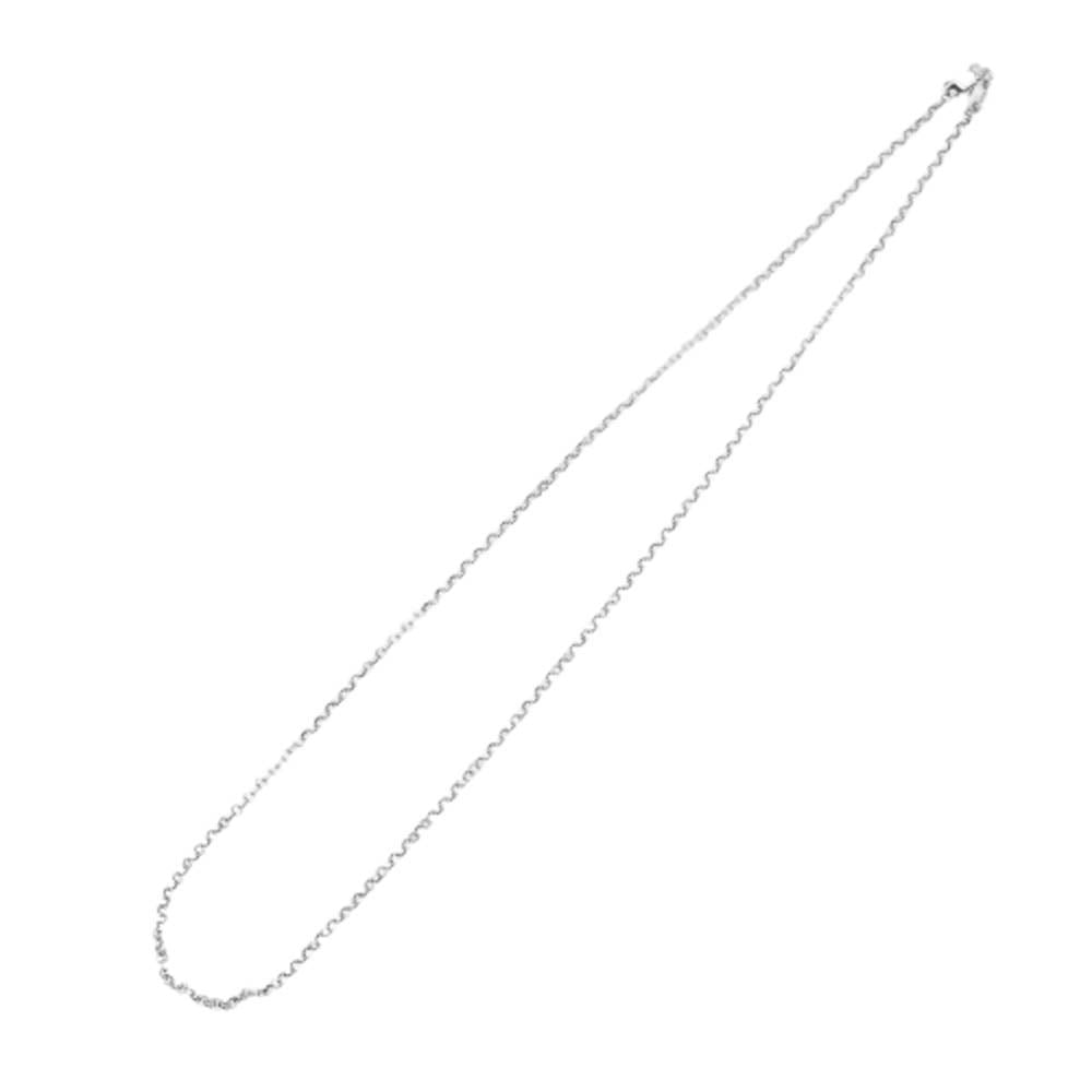 CHROME HEARTS クロムハーツ（原本有） 18inch NECKCHAIN R18 ロールチェーン ネックレス 18インチ シルバー系【中古】