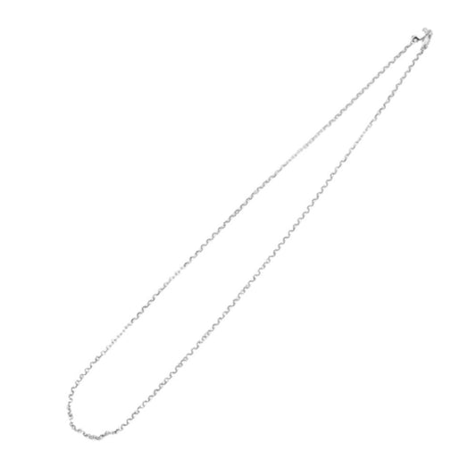 CHROME HEARTS クロムハーツ（原本有） 18inch NECKCHAIN R18 ロールチェーン ネックレス 18インチ シルバー系【中古】