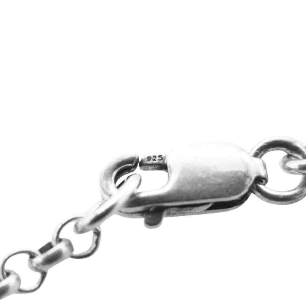 CHROME HEARTS クロムハーツ（原本有） 18inch NECKCHAIN R18 ロールチェーン ネックレス 18インチ シルバー系【中古】