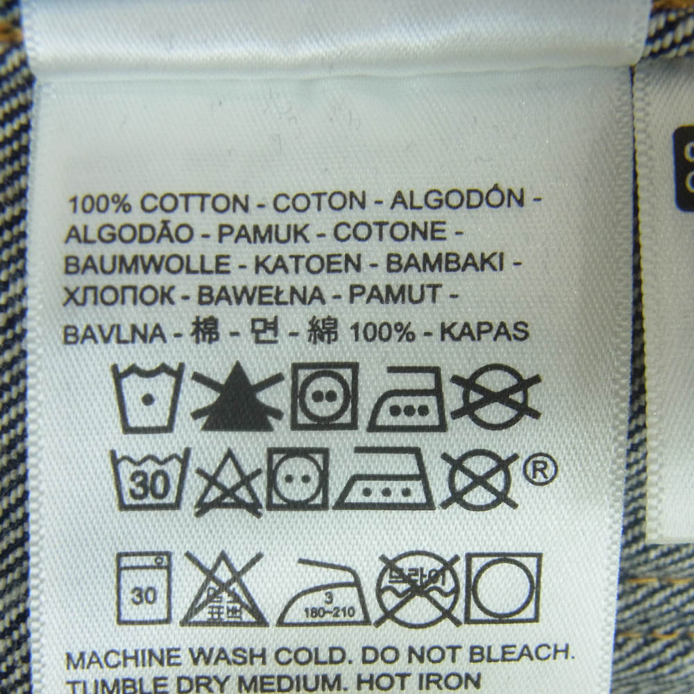 Levi's リーバイス 70507-0062 LVC 1953s TYPE2 JACKET 2nd デニム トラッカー ジャケット インディゴブルー系 38【中古】