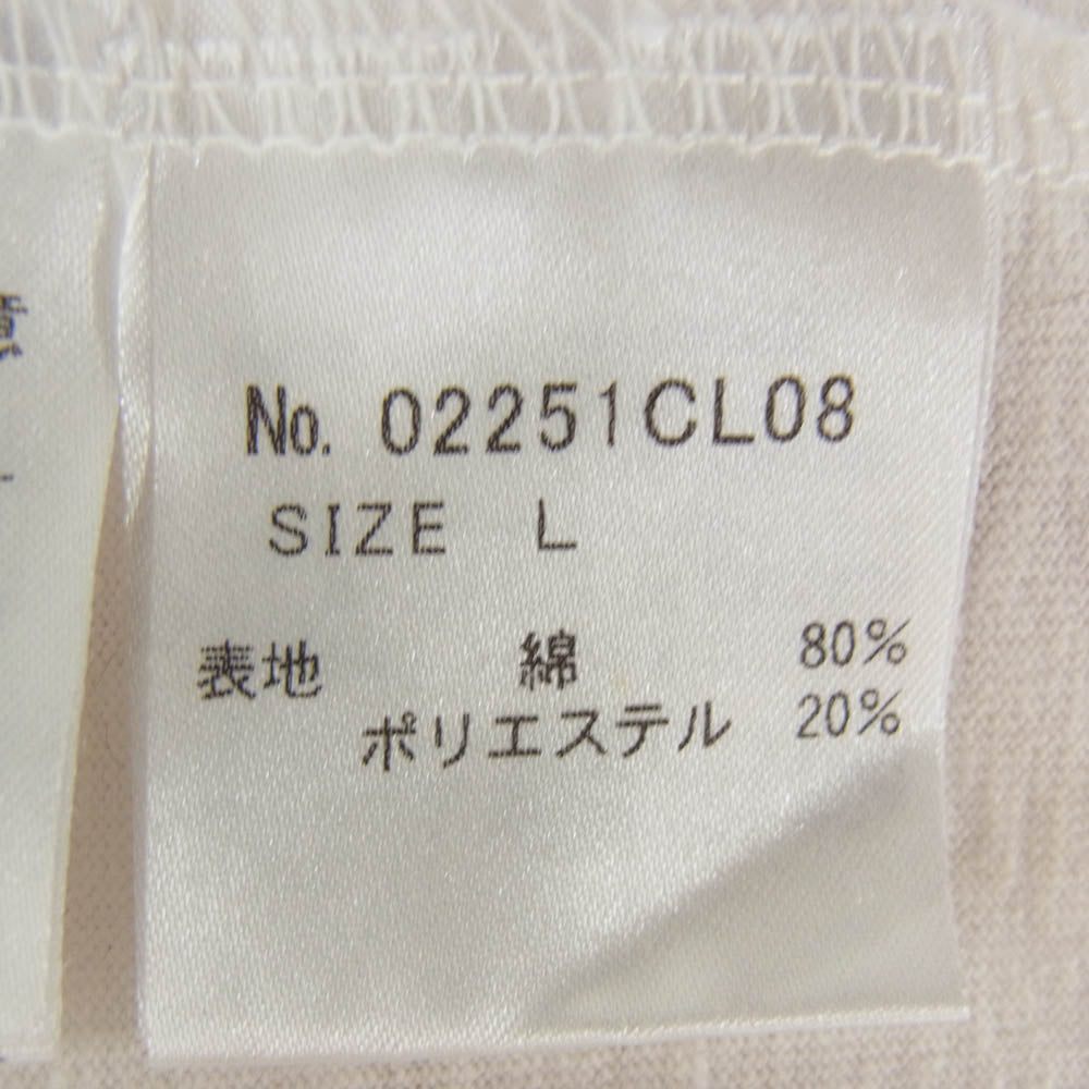 HYSTERIC GLAMOUR ヒステリックグラマー 02251CL08 HYSTERIC JEANS ヒステリック ジーンズ ラグラン 七分袖 Tシャツ カットソー ブルー系 L【中古】