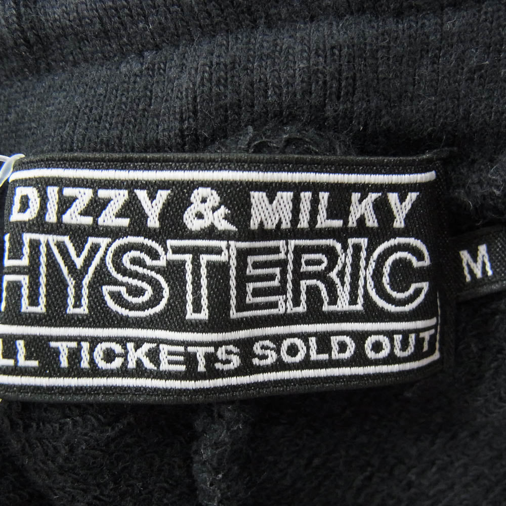 HYSTERIC GLAMOUR ヒステリックグラマー 25SS 02251CP01 HYSTERIC TIMES SWEATPANT ヒステリック タイムズ スウェット パンツ ブラック系 M【中古】