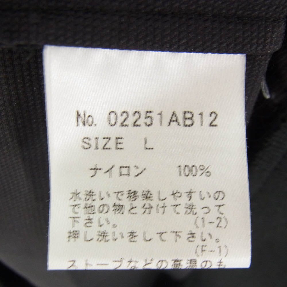 HYSTERIC GLAMOUR ヒステリックグラマー 25SS 02251AB12 SEE NO EVIL シー ノー イービル プリント リブ ブルゾン ジャケット ブラック系 L【中古】