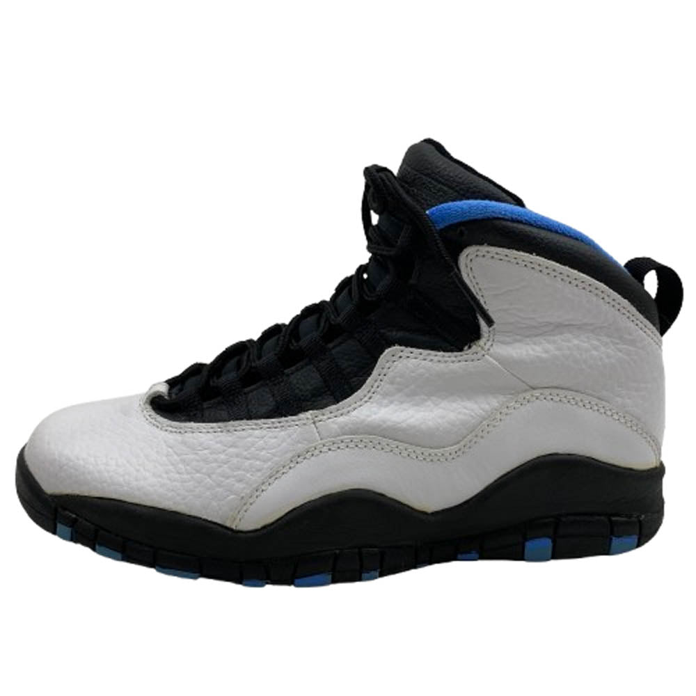 NIKE ナイキ 130209-102 【観賞用】ヴィンテージ 90s 台湾製 Air Jordan 10 OG Charlotte Hornets エアジョーダン10 スニーカー ホワイト系 ブラック系 26.5cm【中古】
