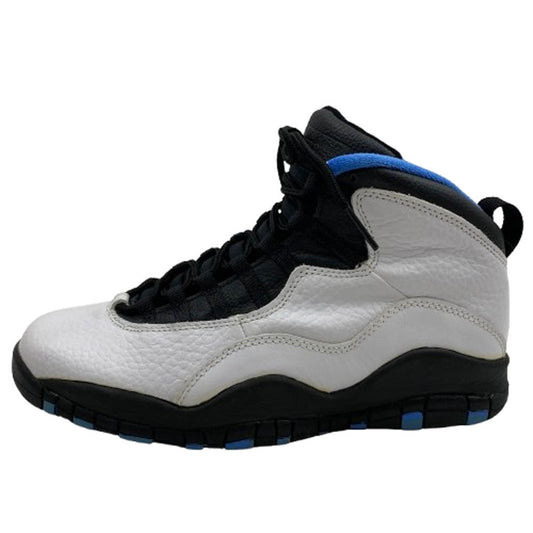 NIKE ナイキ 130209-102 【観賞用】ヴィンテージ 90s 台湾製 Air Jordan 10 OG Charlotte Hornets エアジョーダン10 スニーカー ホワイト系 ブラック系 26.5cm【中古】