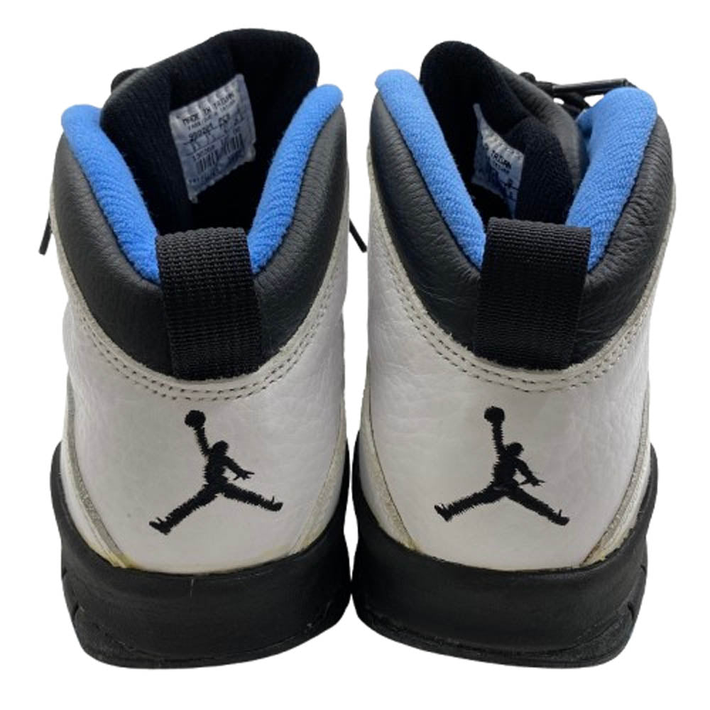 NIKE ナイキ 130209-102 【観賞用】ヴィンテージ 90s 台湾製 Air Jordan 10 OG Charlotte Hornets エアジョーダン10 スニーカー ホワイト系 ブラック系 26.5cm【中古】