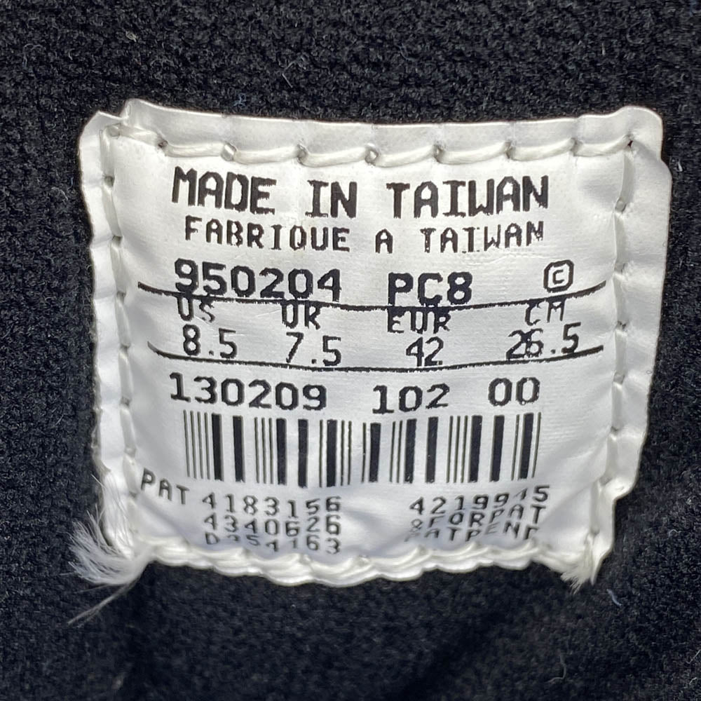 NIKE ナイキ 130209-102 【観賞用】ヴィンテージ 90s 台湾製 Air Jordan 10 OG Charlotte Hornets エアジョーダン10 スニーカー ホワイト系 ブラック系 26.5cm【中古】