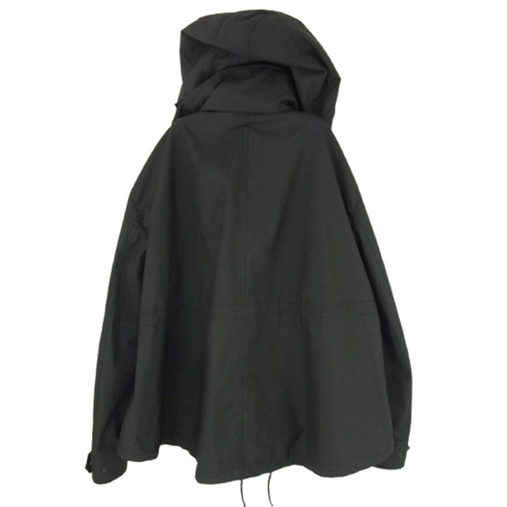 美品　THE RERACS ザリラクス　ショートモッズコート ブラック 　38 THE RERACS│ザ・リラクス / RERACS LOOSE SHORT MODS COAT WITH