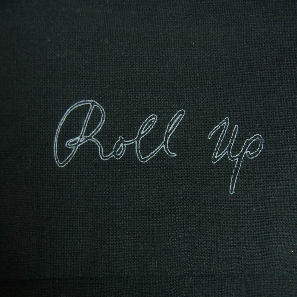 PORTER CLASSIC ポータークラシック レギュラーカラー ロールアップ 長袖 シャツ コットン 日本製 ブラック系 M【中古】