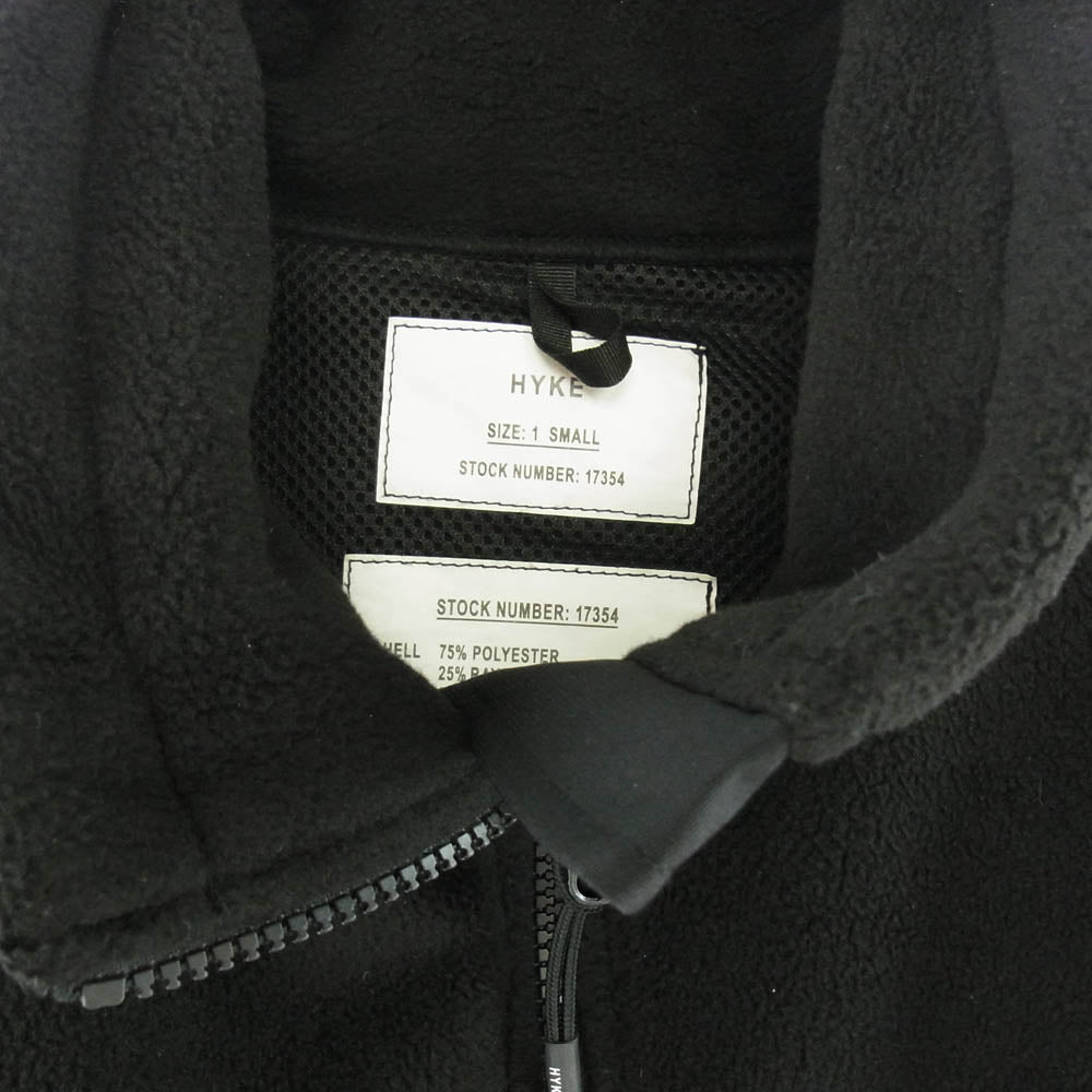 HYKE ハイク 22AW ECWCS GEN3 FLEECE LEVEL3 JACKET フリース ジャケット ブルゾン ブラック系 1 SMALL【中古】