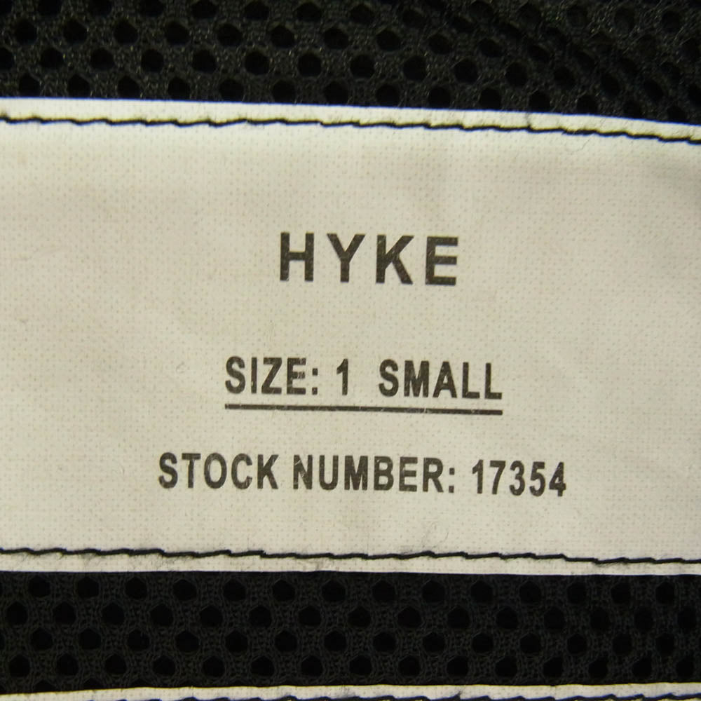 HYKE ハイク 22AW ECWCS GEN3 FLEECE LEVEL3 JACKET フリース ジャケット ブルゾン ブラック系 1 SMALL【中古】