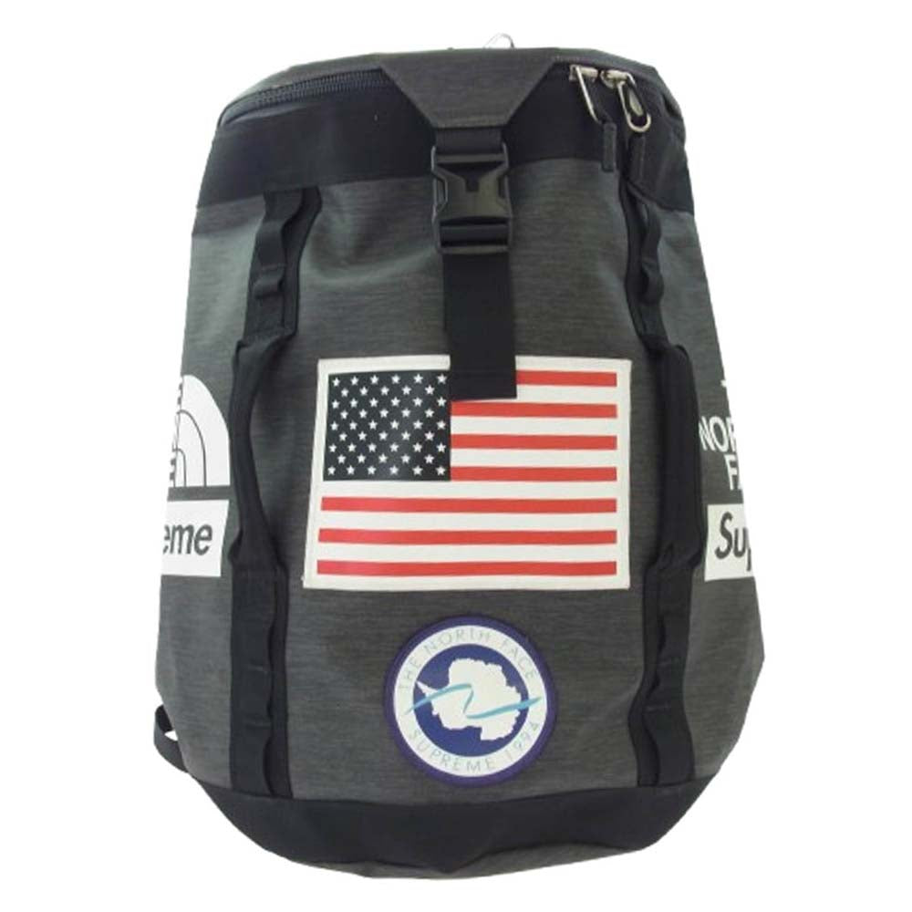 Supreme シュプリーム 17SS × THE NORTH FACE Trans Antarctica Expedition Big Haul Backpack ノースフェイス トランスアンタクティカ エクスペディション ビッグホール バックパック ブラック系 グレー系【中古】